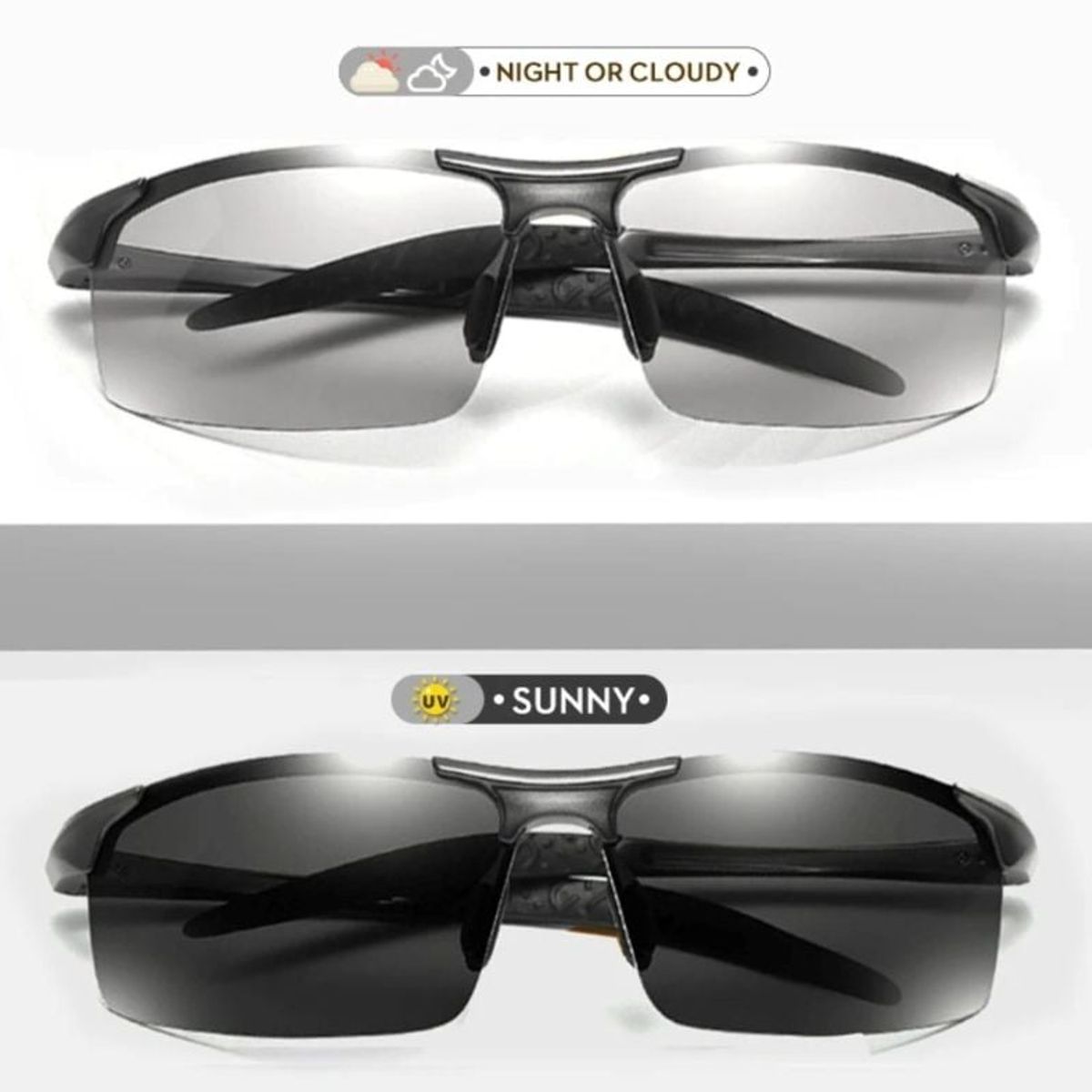 GENERICO - LENTES DE SOL FOTOCROMÁTICOS PARA CONDUCCION