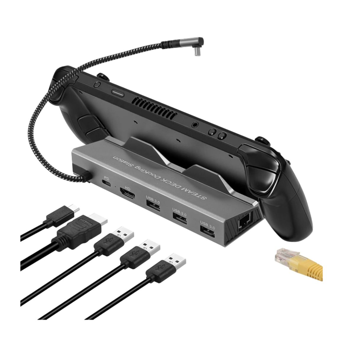 LISM - ESTACION DE CARGA 6 en 1 PARA ROG ALLY