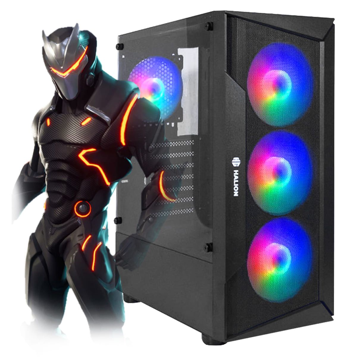 AMD - Computadora PC GAMER RYZEN 5 5600GT RAM 8GB SSD 512GB WIFI BLUETOOTH