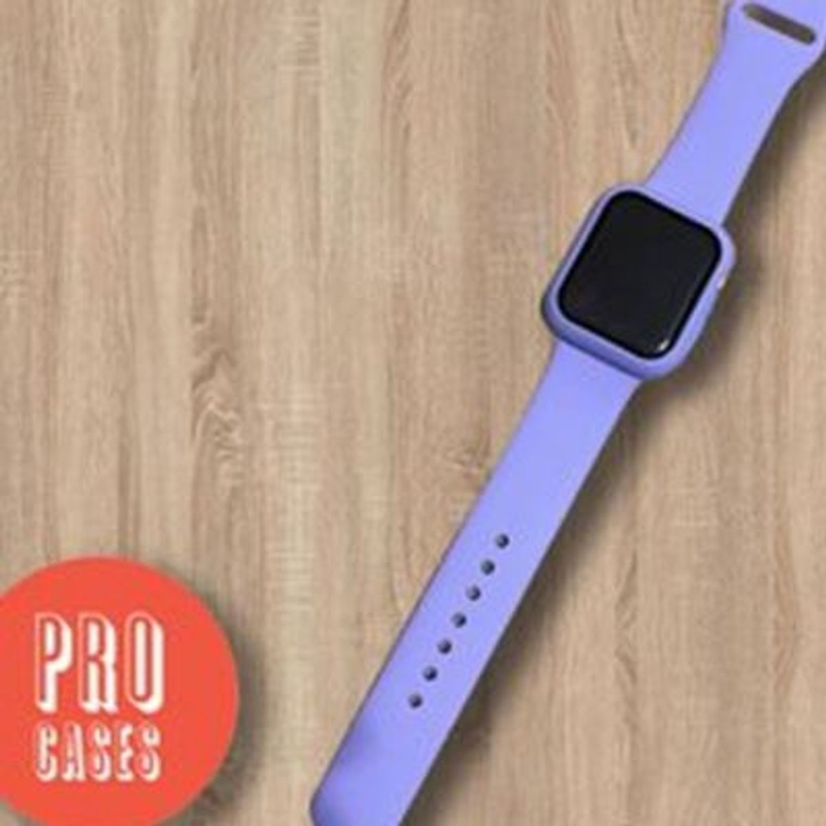 GENERICO - correa y case Apple watch 44mm iWatch 6 5 4 3 SE -Morado