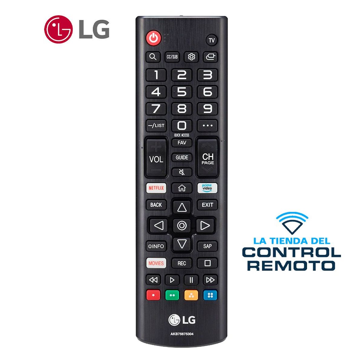 LG - Control Remoto Lg Original Para Smart Tv Oled Nano Akb75675304