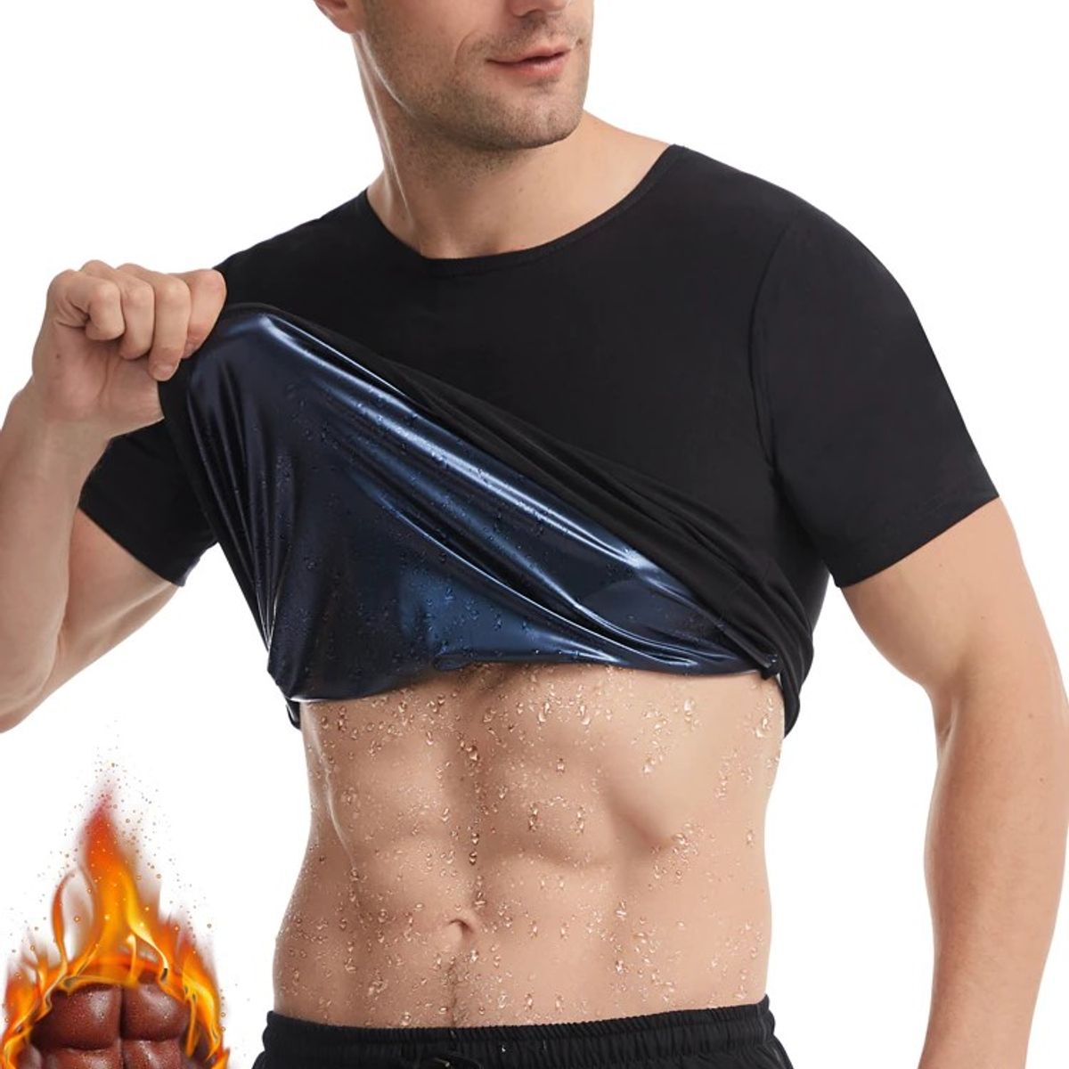 GENERICO - Faja Chaleco Moldeador de Cintura para hombre 2XL3XL