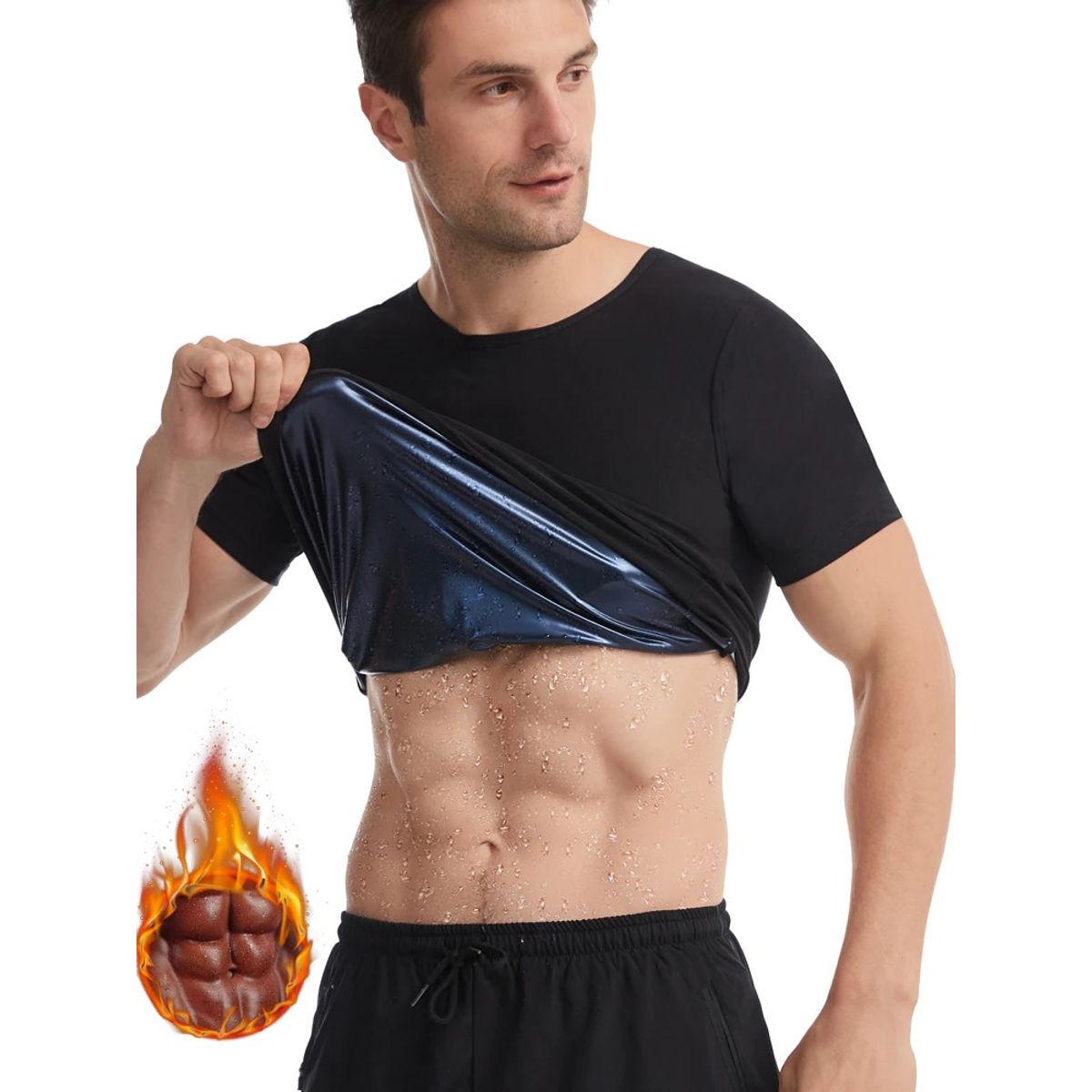 GENERICO - Faja Chaleco Moldeador de Cintura para hombre 2XL3XL