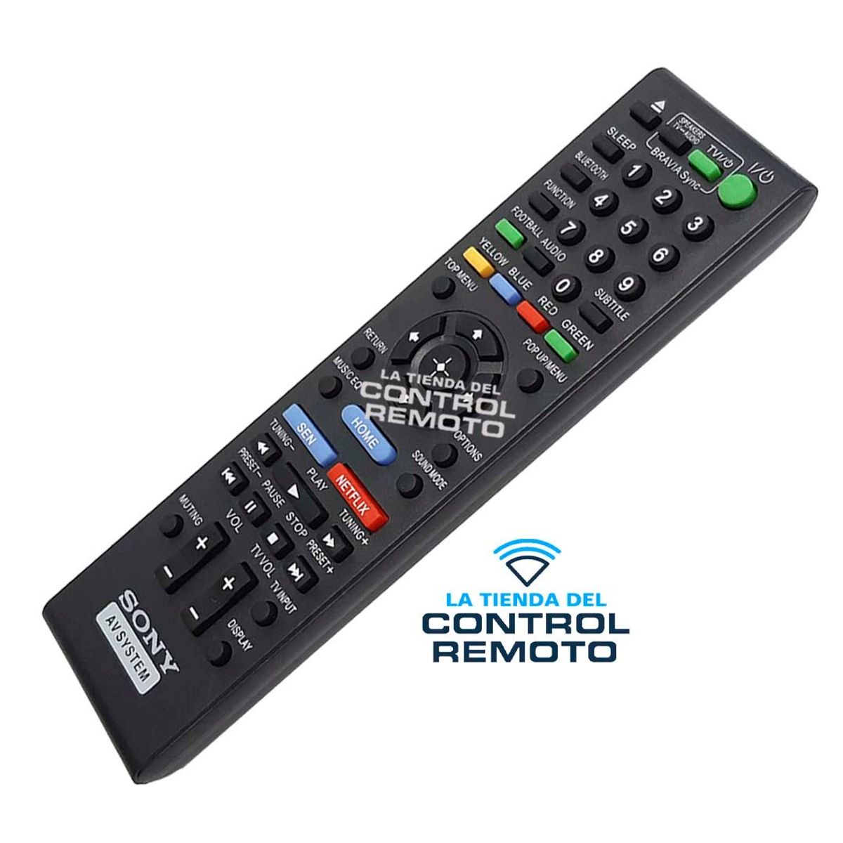 GENERICO - Control Remoto para Home Theater System Sony Blu-ray