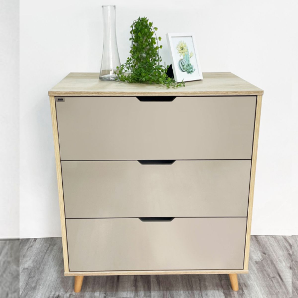 NACION MUEBLES - Comoda Vintage Alida Beige NM