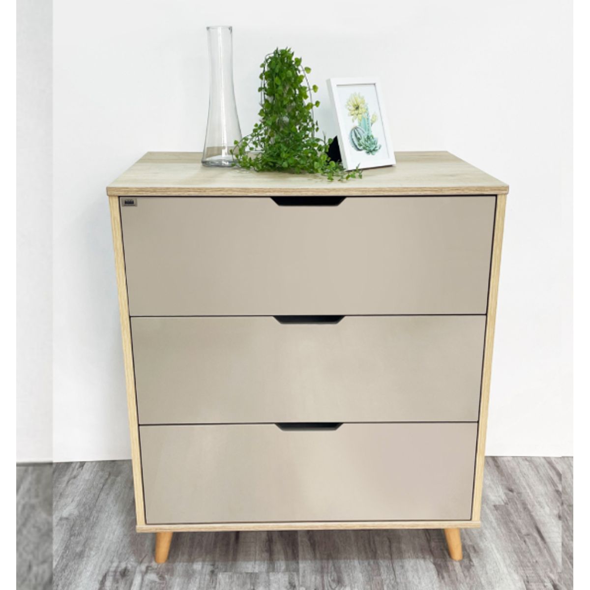 NACION MUEBLES - Comoda Vintage Alida Beige NM