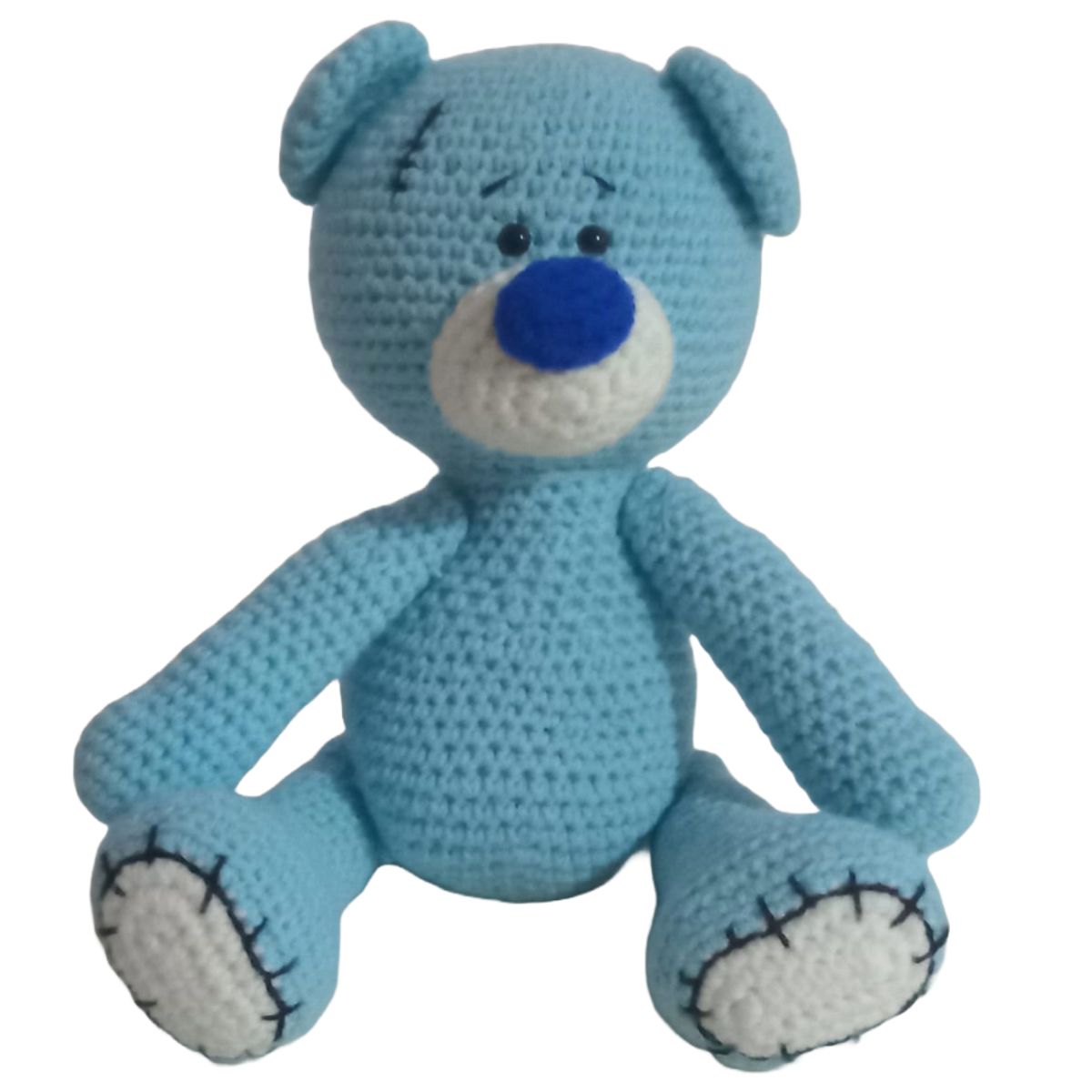 GENERICO - Peluche Tierno Oso Amigurumi para Niños Hecho a Mano