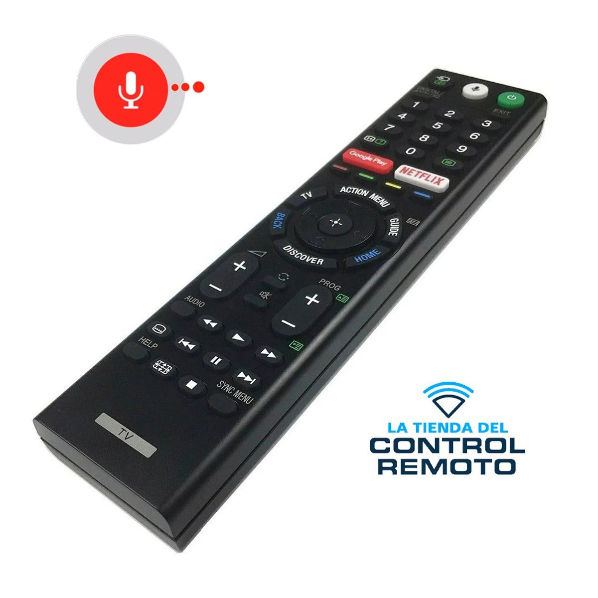 SONY - Control Remoto RMF-TX200 sony Smart Bravia con Comando Por voz