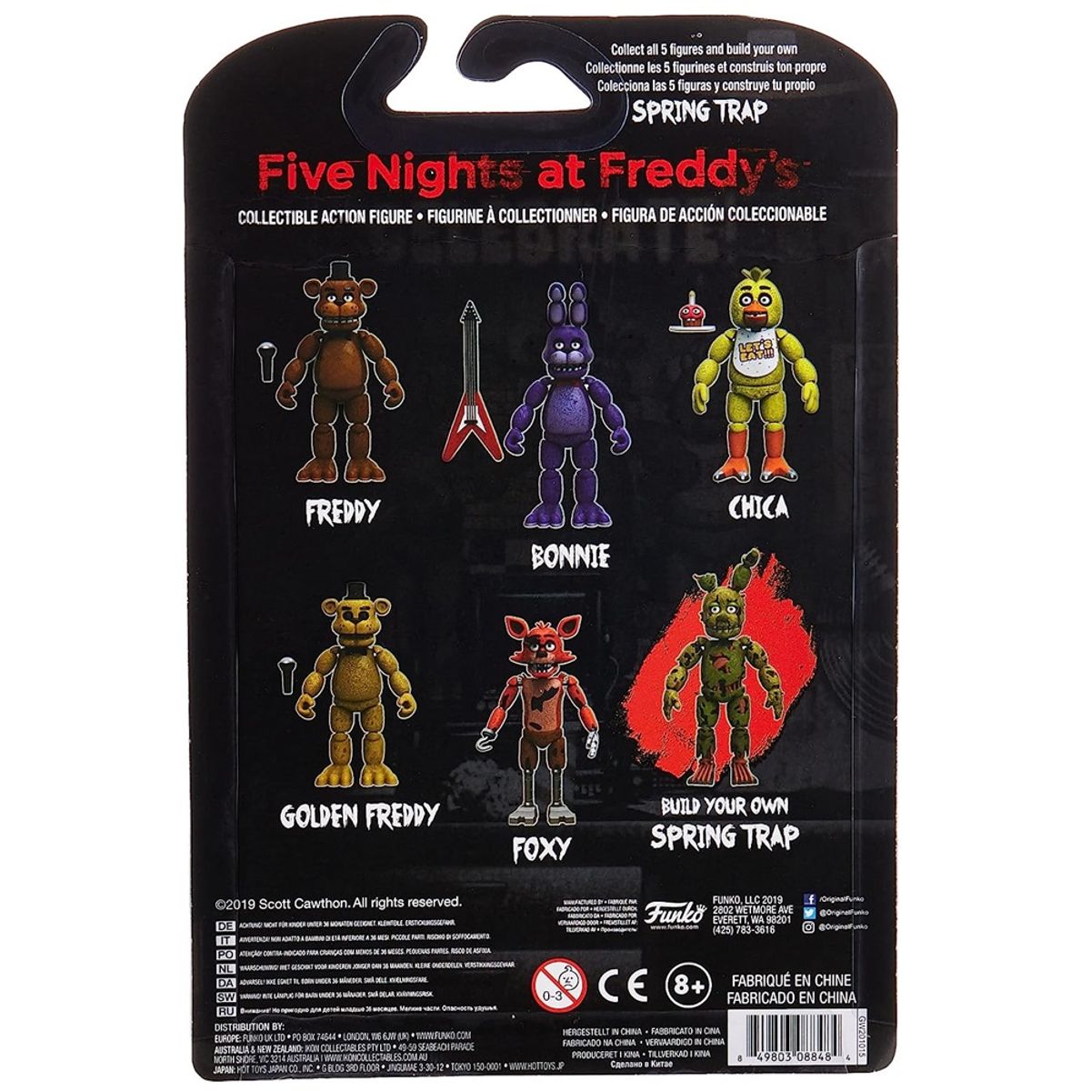 FREDDY - Five Nights at Freddy’s Chica 15 cm Generico