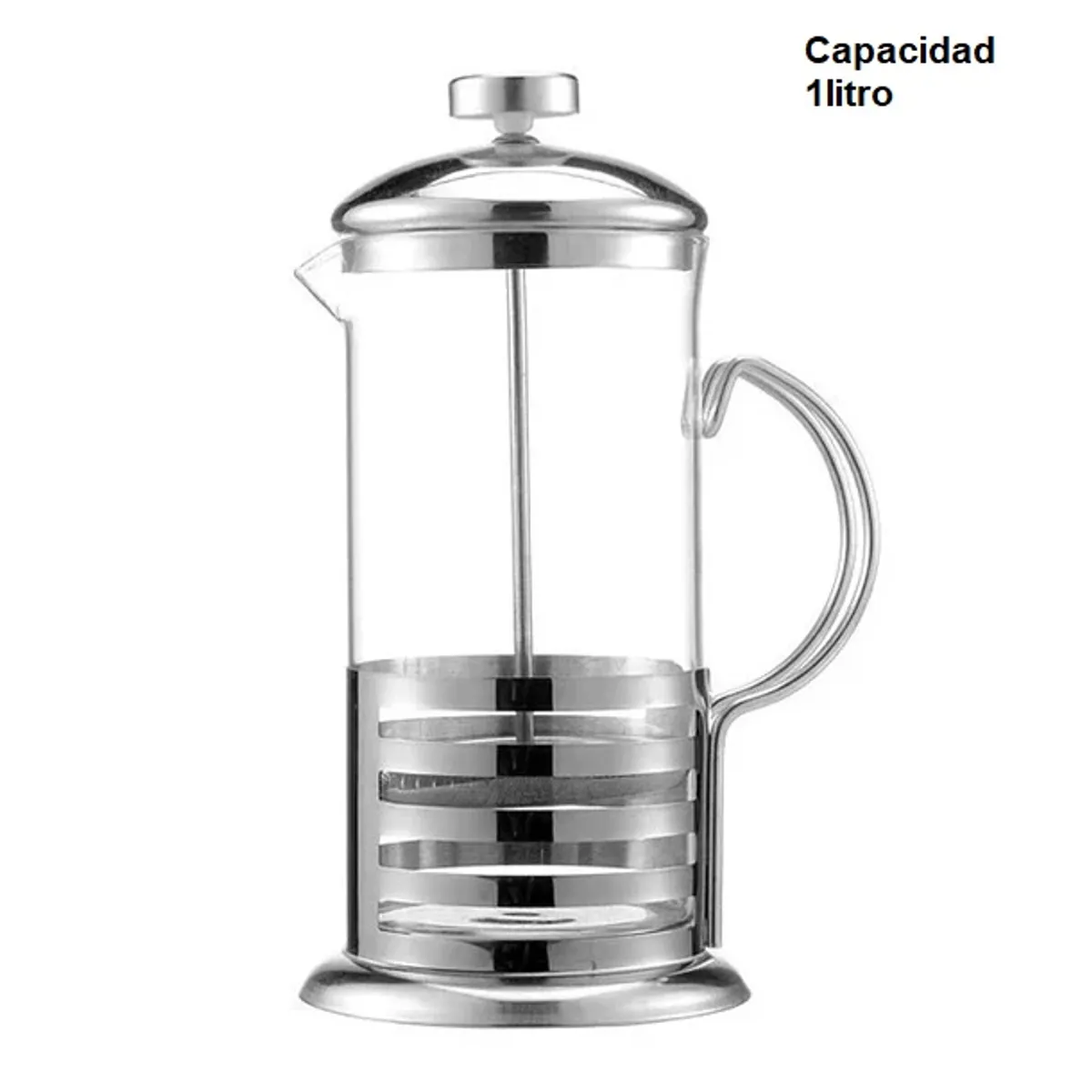 COFFEE WINGS - Cafetera francesa 1000 ml Inoxidable