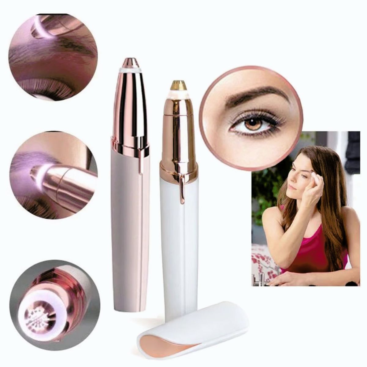 OEM - Depilador de Cejas Portátil Tipo Labial