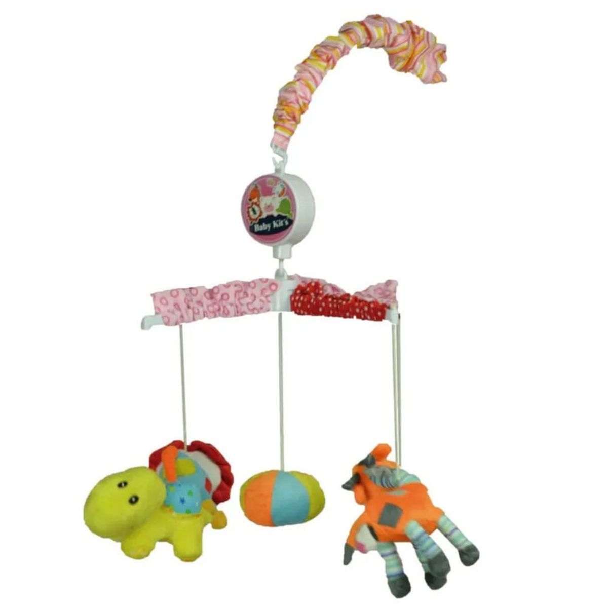 BABY KITS - Juguete Móvil Baby Kits Animóvil para Cunas Rosado