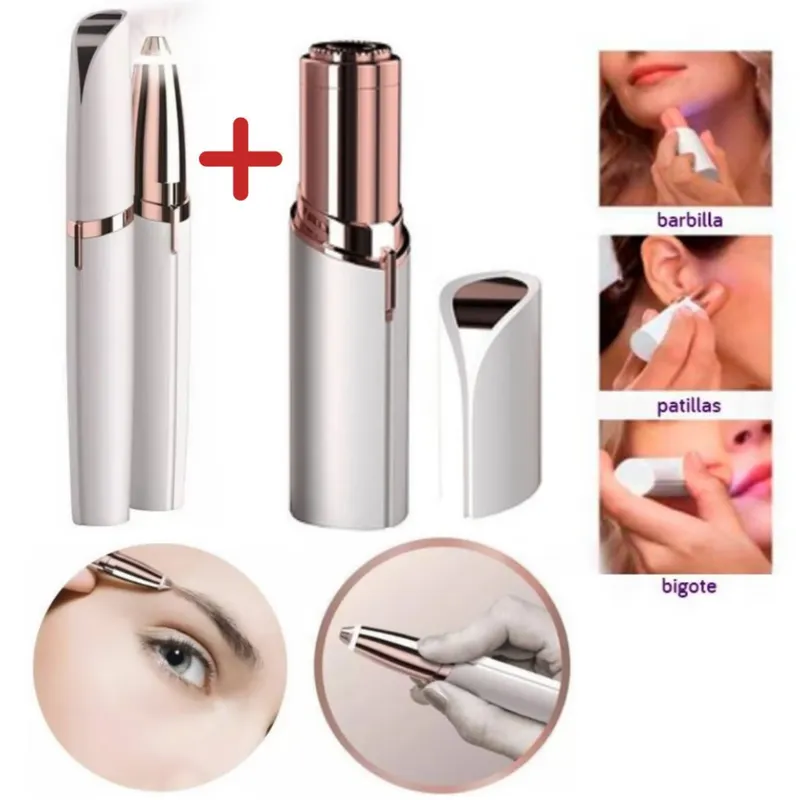 OEM - Combo Depilador de cejas  Depilador Facial portátil