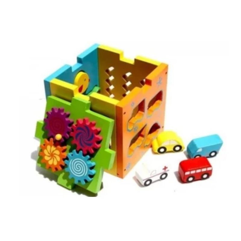 GENERICO - Juego Didáctico Cubo Multifuncional