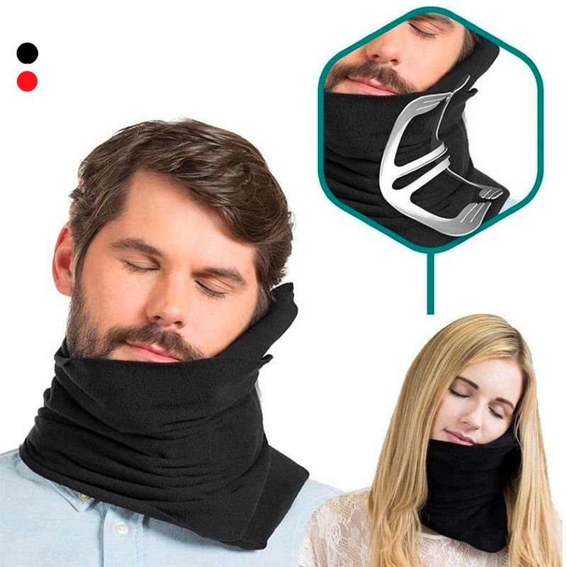 GENERICO - Almohada de viaje portátil para el cuello