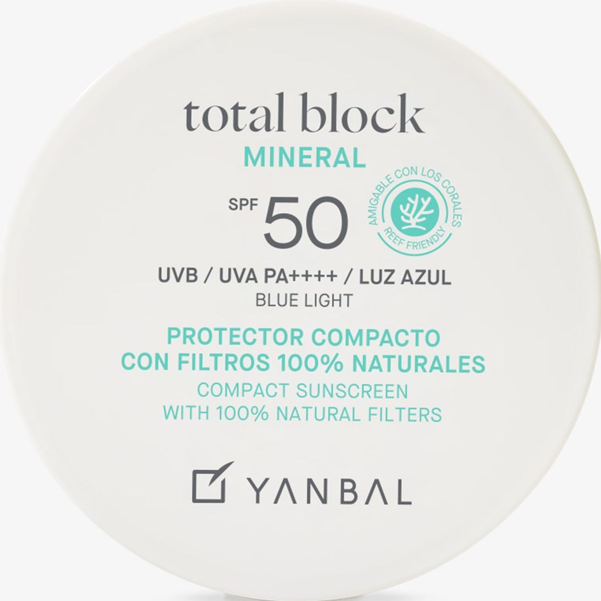 Yanbal - Total Block Protector Solar Compacto Mineral SPF 50 Yanbal