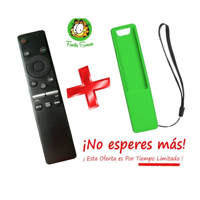 GENERICO - Control Remoto Samsung Smart Bn59-01259b  Funda Verde