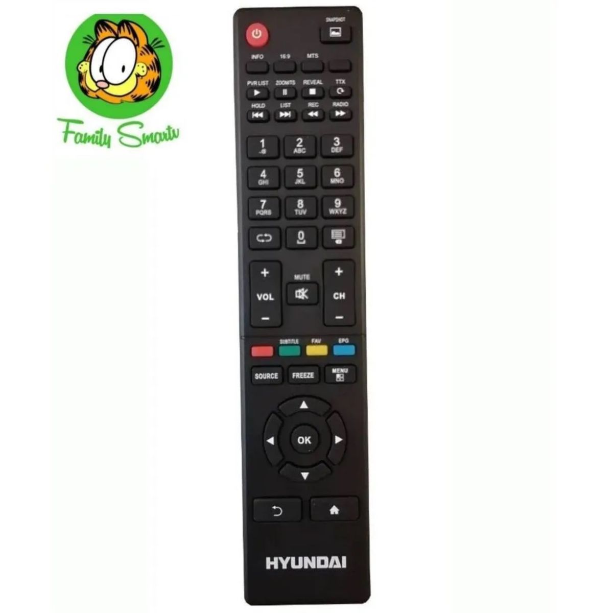 GENERICO - Control Remoto Hyundai Para Smart Tv 4k Nuevo