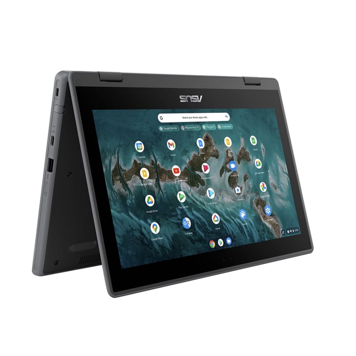 ASUS - Chromebook ASUS CR1100FKA-BP0663 11.6 Pulgadas HD WideView 16:9 60Hz Celeron N4500 1.1-2.8GHz