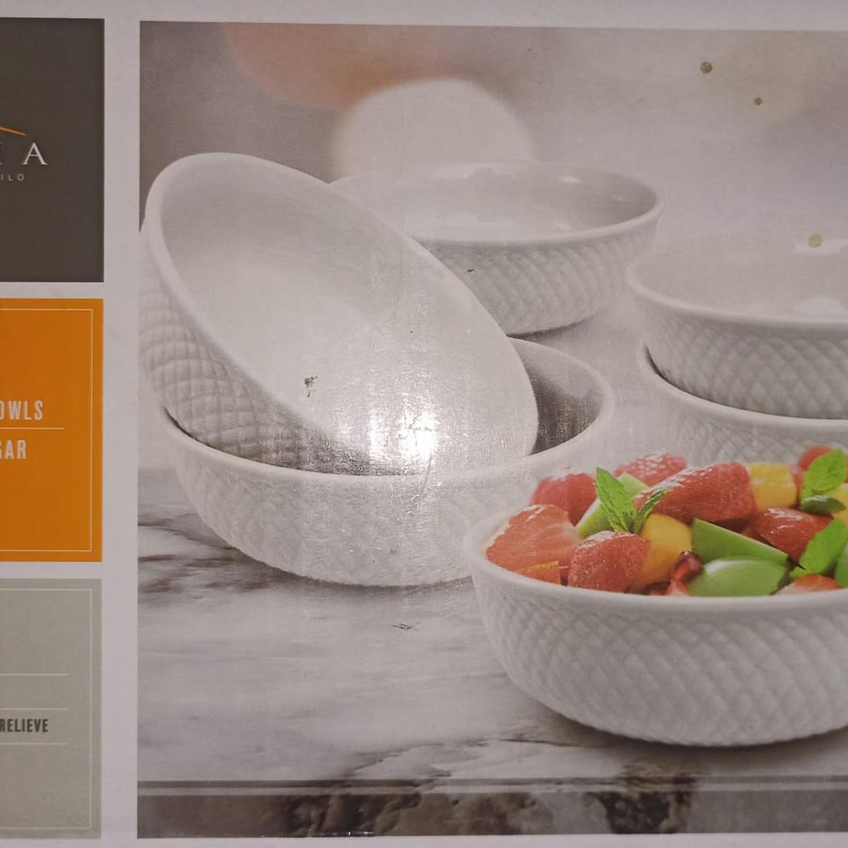 BELIA - Bowls set de 6 unidades Linea Hogar Belia