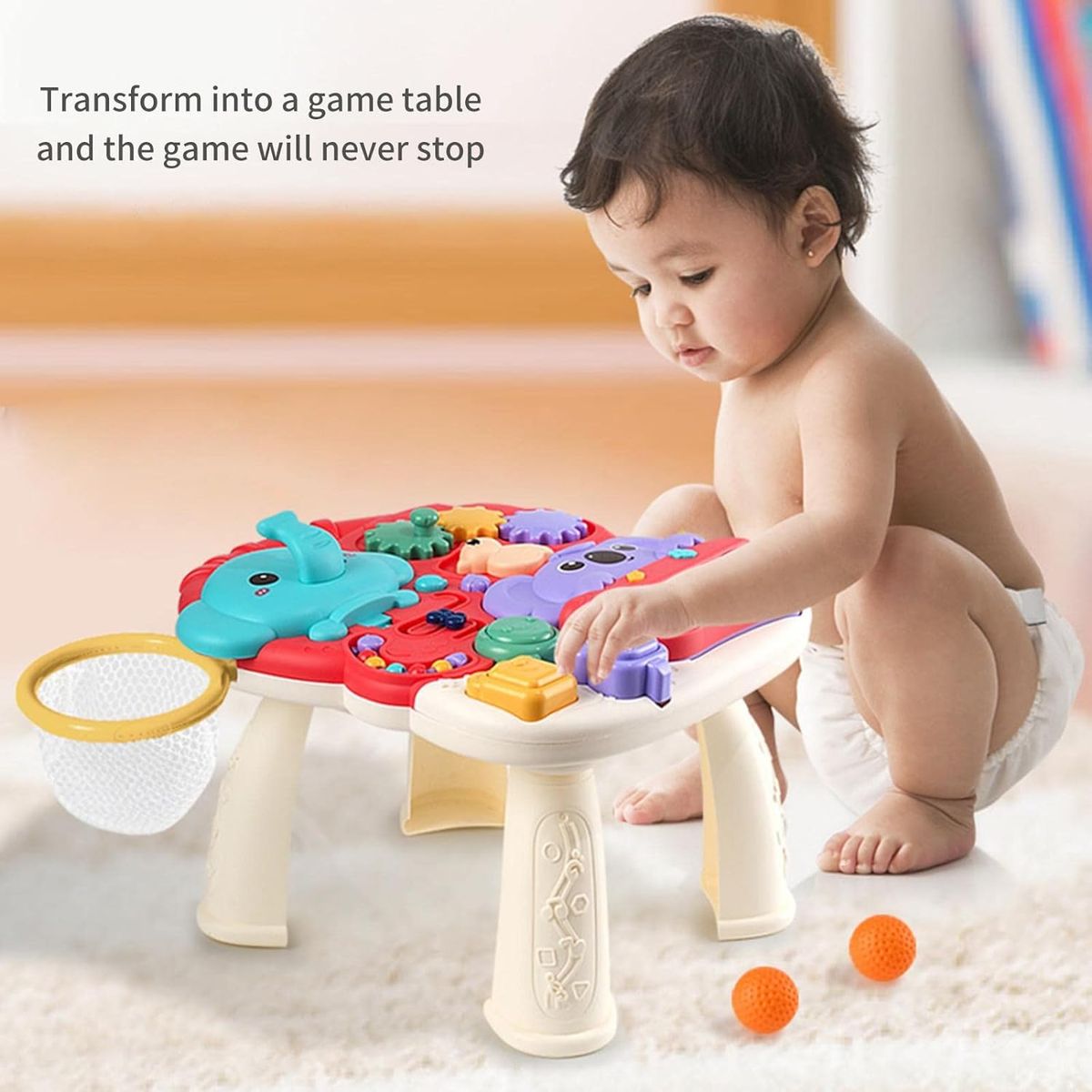 GENERICO - Caminador para Bebe 3 en 1 con Centro Actividades