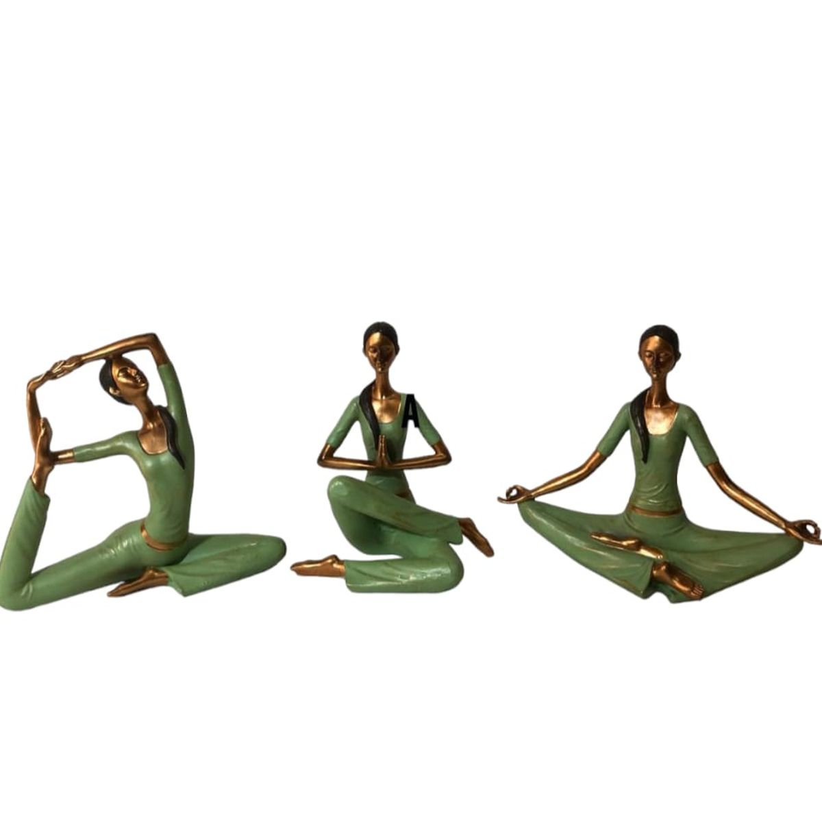 GENERICO - Adornos Trio Siluetas Yoga