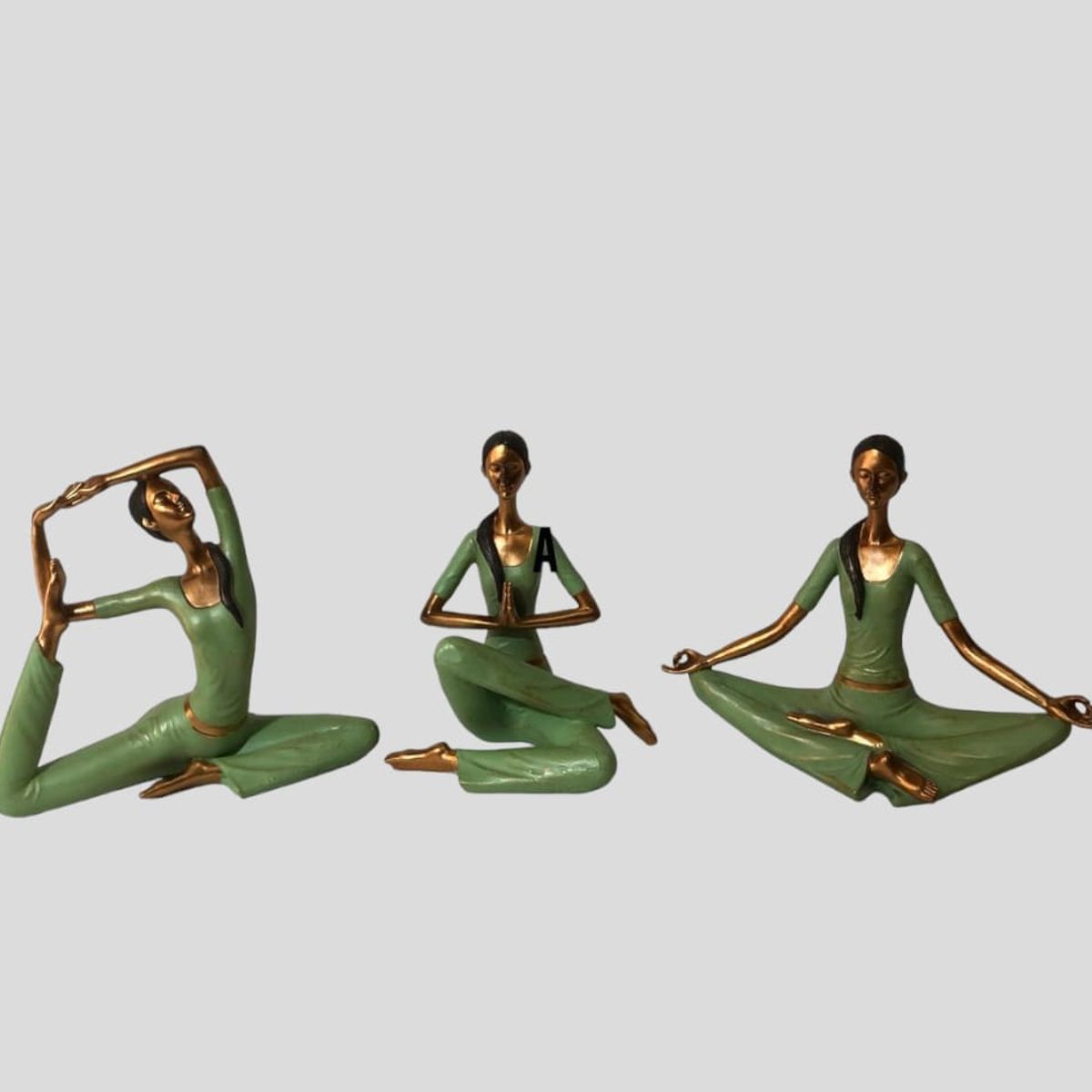 GENERICO - Adornos Trio Siluetas Yoga