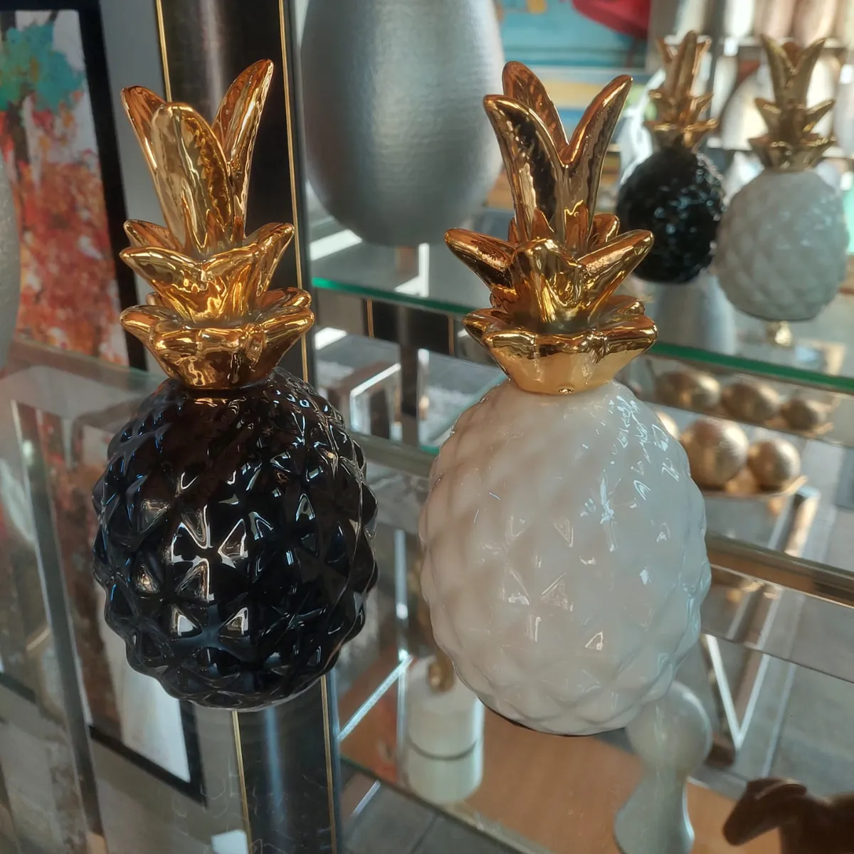 GENERICO - Adornos Piñas Elegantes