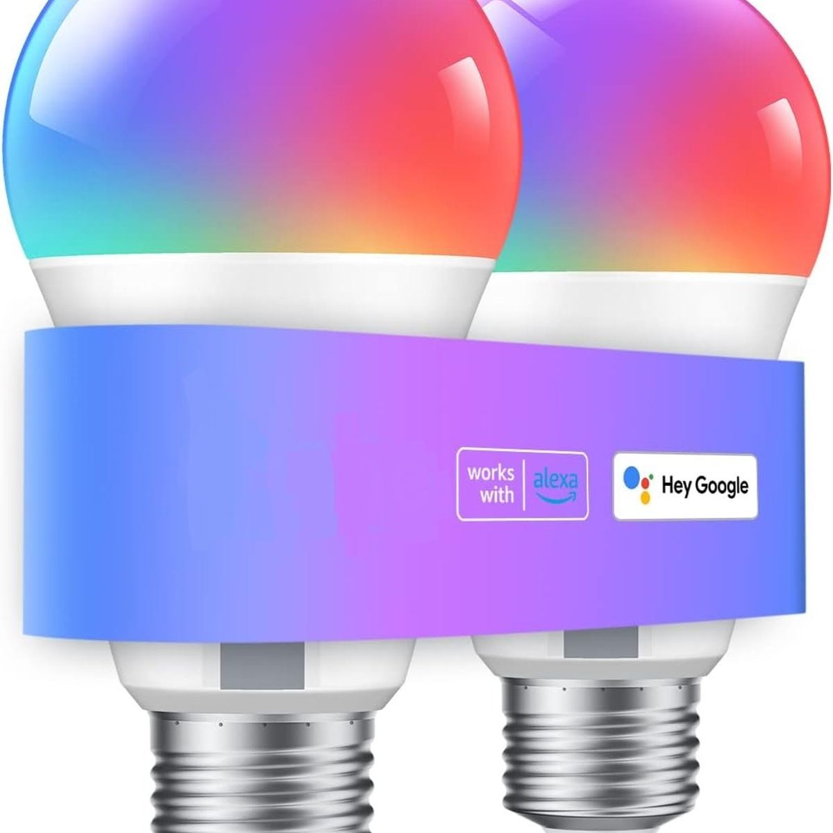 MADTRONIX - Foco Inteligente 14W WiFi RGB LED PACK x 2