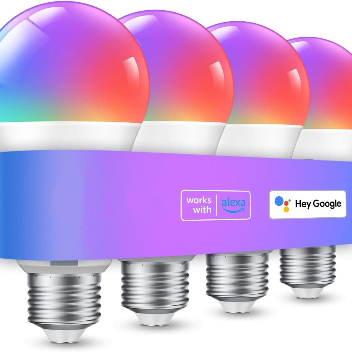 MADTRONIX - Madtronix Foco Inteligente 14W WiFi RGB Pack x 4