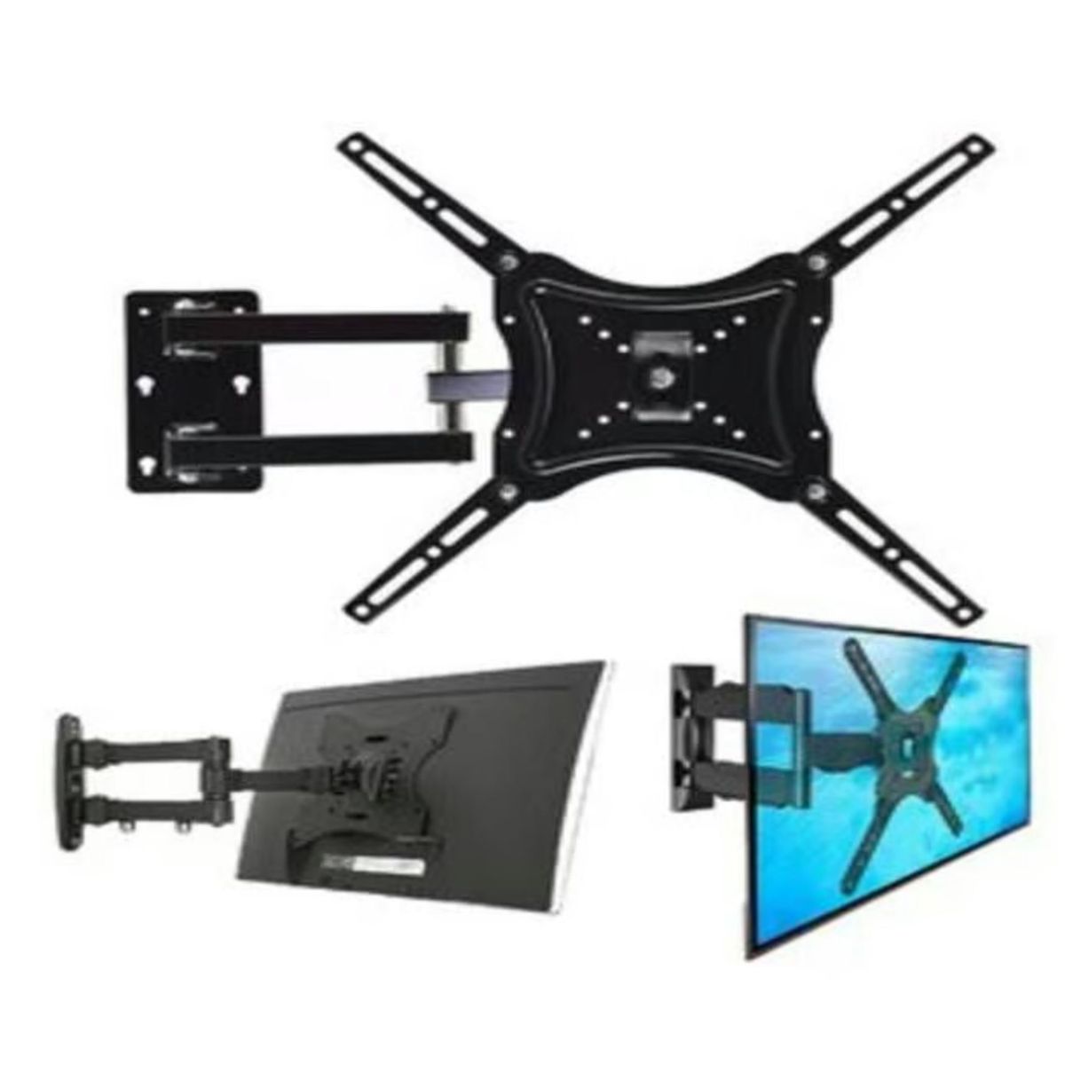 GENERICO - RACK Móvil para TV Soporte Plegable Giratorio LCD LED SMART 32-55