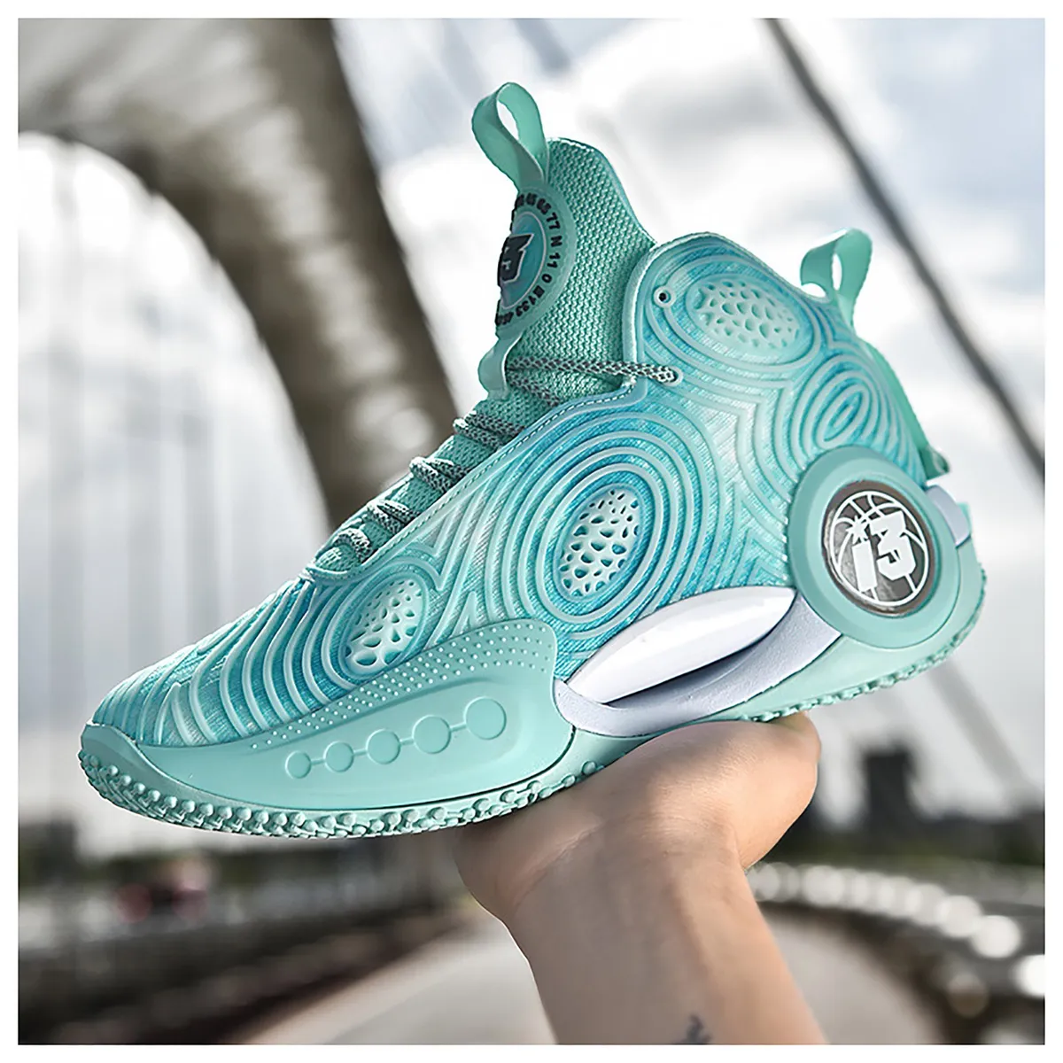 CURMOON - Zapatillas Baloncesto Unisex  El Tobillo Curmoon - Regalo