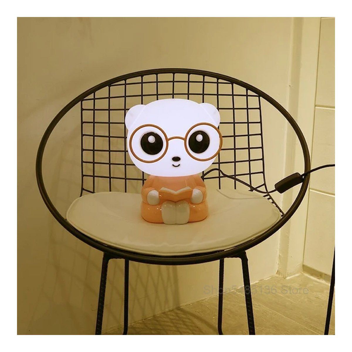 GRETAIL - Lampara Para Niña Infantil Mesa De Noche Luz Osito