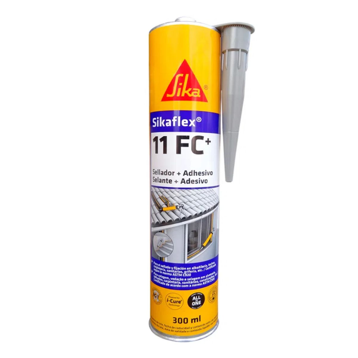 SIKA - Sikaflex 11FC Plus Sellador y Adhesivo Gris x 300 ml Sika