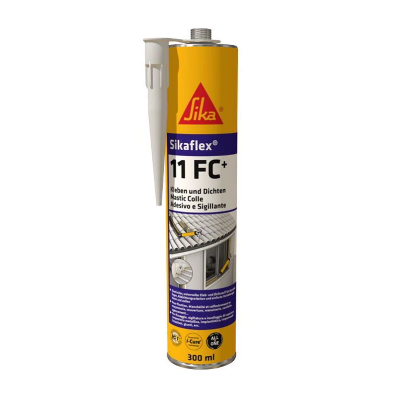 SIKA - Sikaflex 11FC Plus Sellador y Adhesivo Blanco x 300 ml Sika