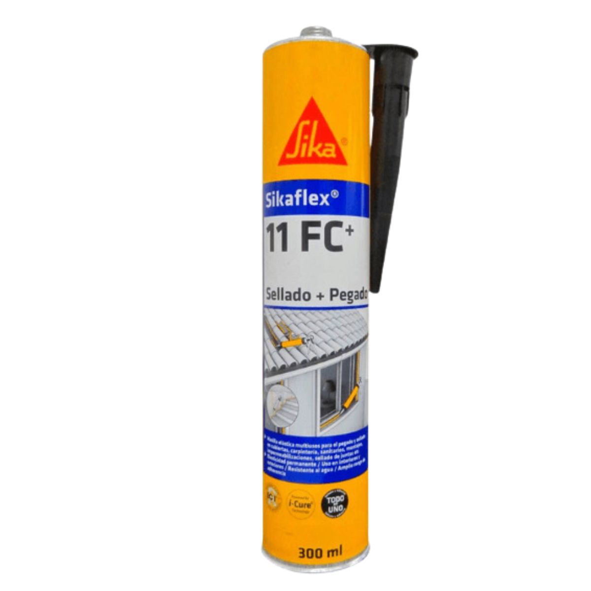 SIKA - Sikaflex 11FC Plus Sellador y Adhesivo Negro x 300 ml Sika