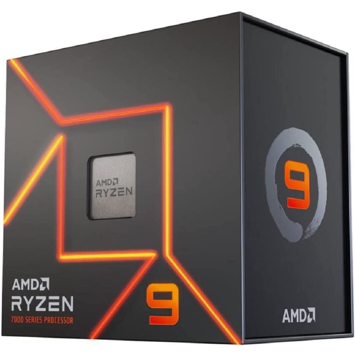 AMD - Procesador AMD Ryzen 9 7900X 4.7Ghz S-AM5 64MB L3 Cache sin Disipador
