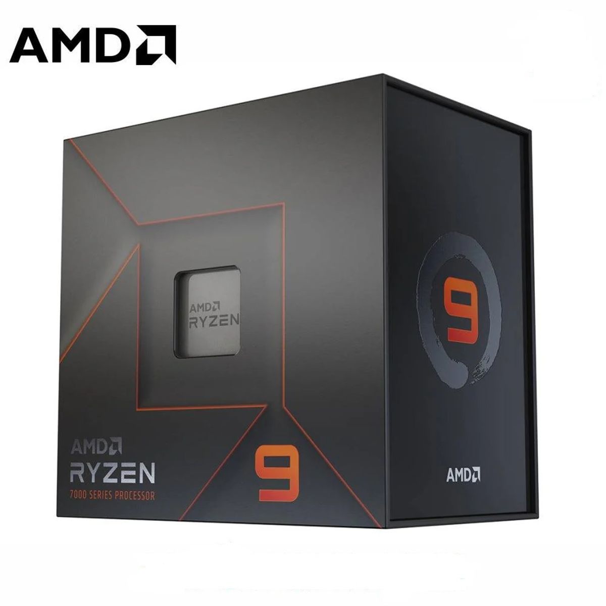 AMD - Procesador AMD Ryzen 9 7900X 4.7Ghz S-AM5 64MB L3 Cache sin Disipador