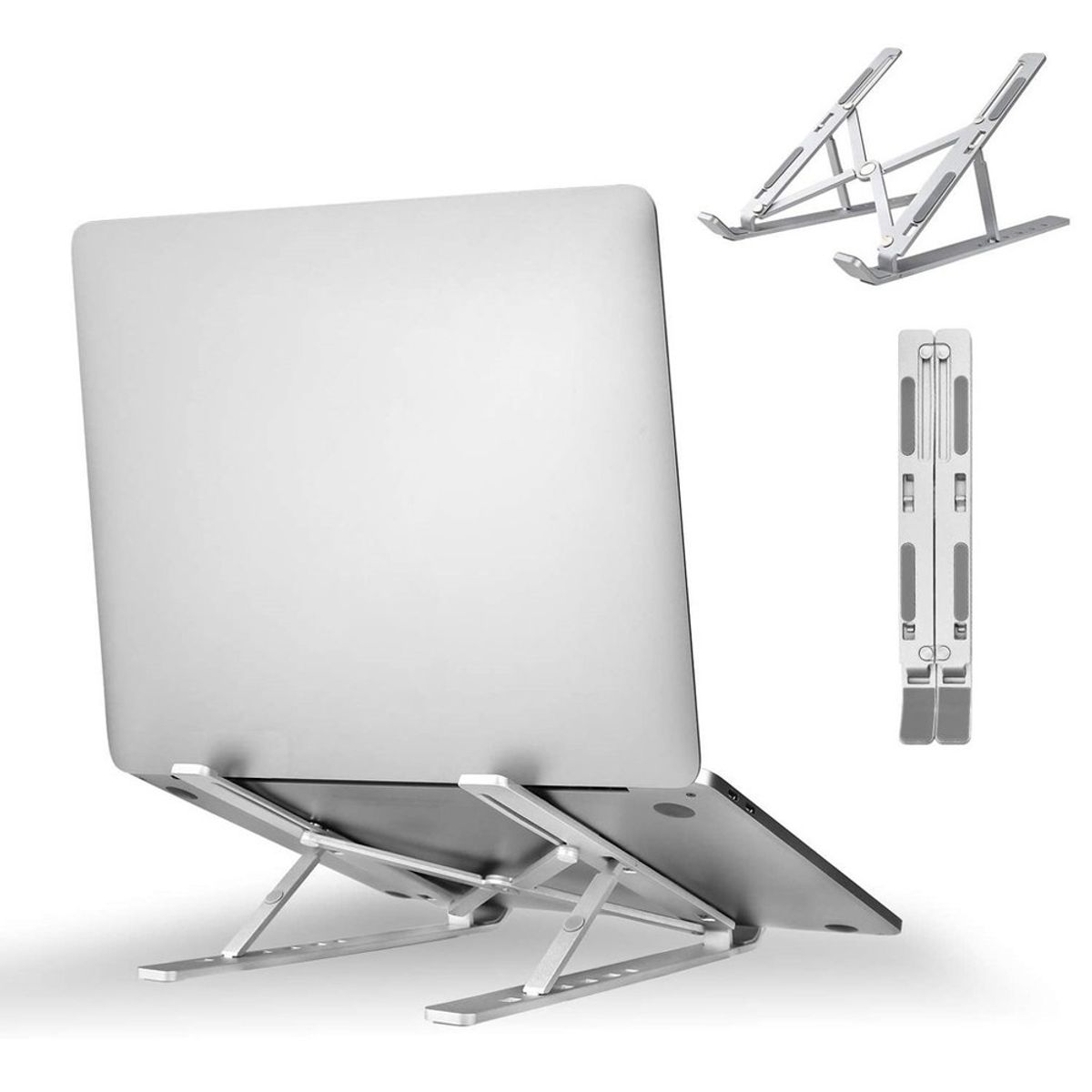 MEGIMPERU - Soporte de Aluminio para Laptop  Funda