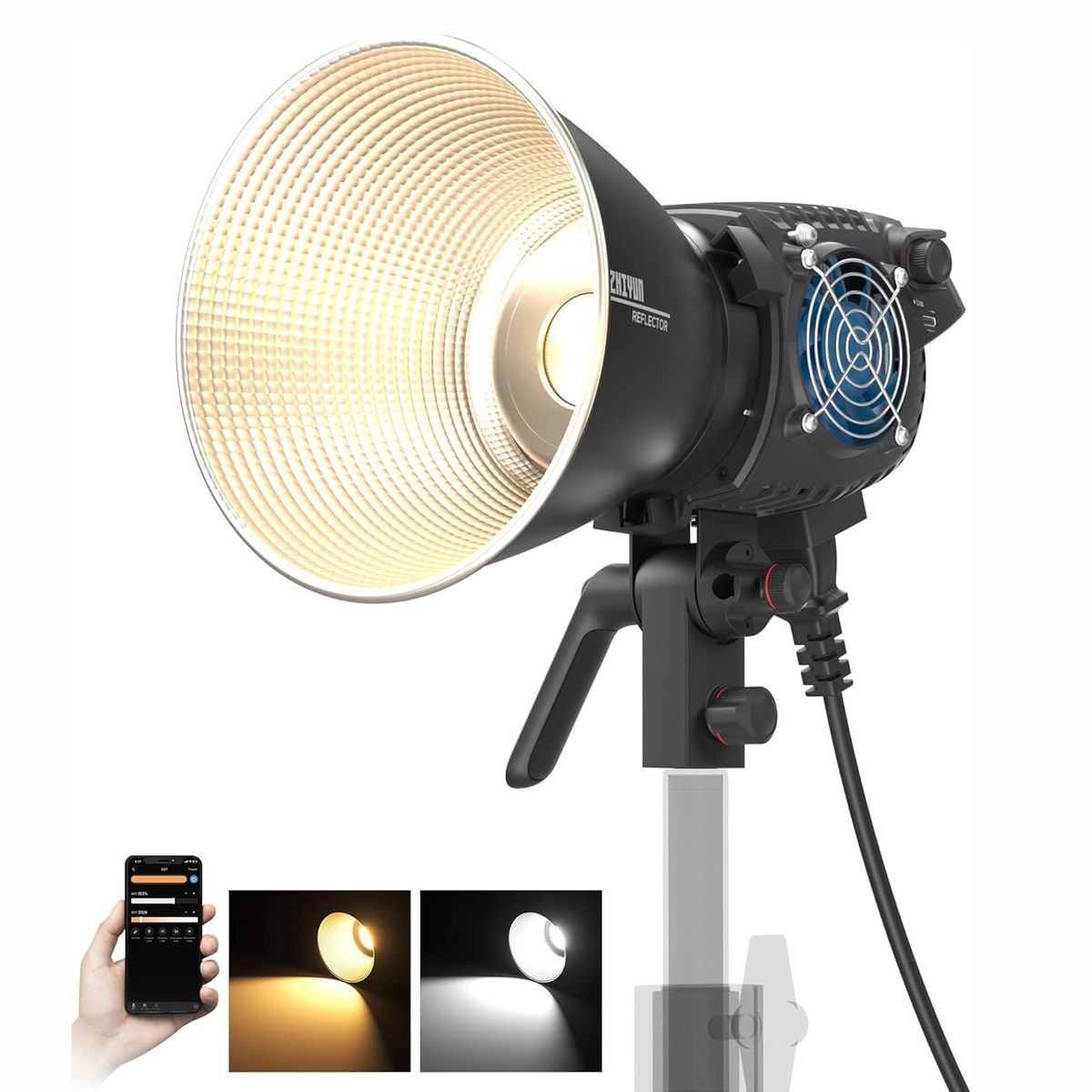 ZHIYUN - Zhiyun MOLUS B300 Luz de Video COB 300W Montura Bowens