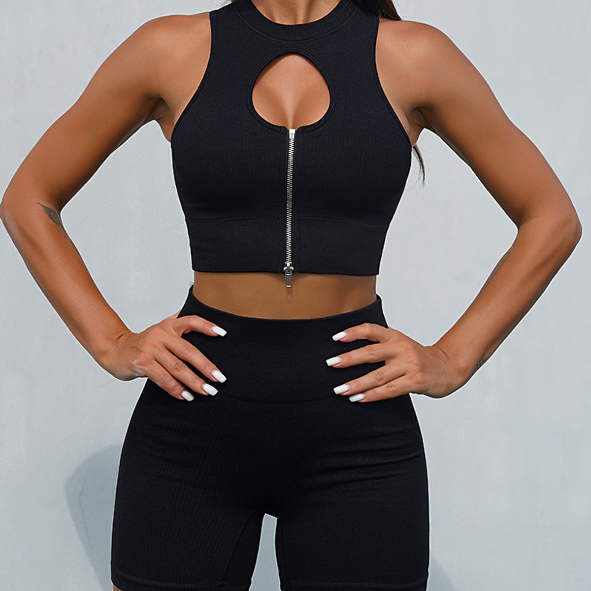 GENERICO - CONJUNTO DEPORTIVO SHORT TOPCIERRE