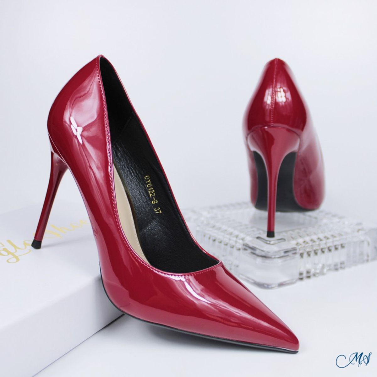 MARGLO SHOES - Zapatos de vestir Mujer Rojo M04