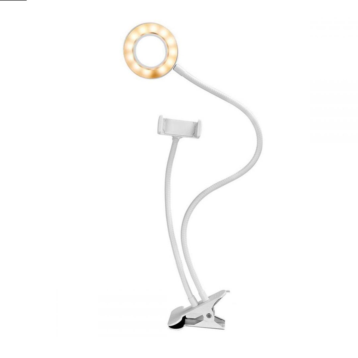 GENERICO - Aro De Luz Led 2 En 1 C/ Soporte Para Celular Videos Fotos