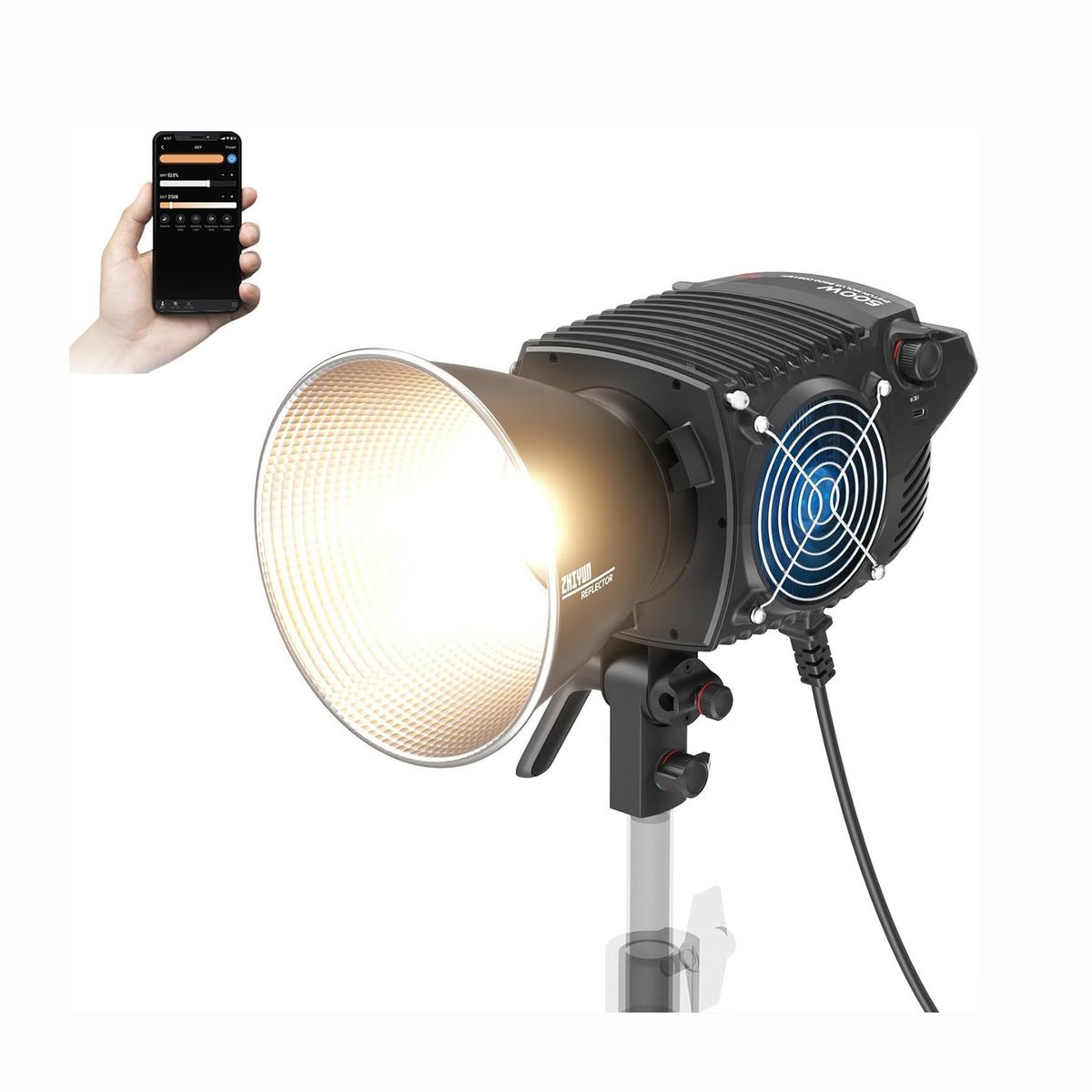 ZHIYUN - Zhiyun MOLUS B500 Luz de Video COB 500W Montura Bowens