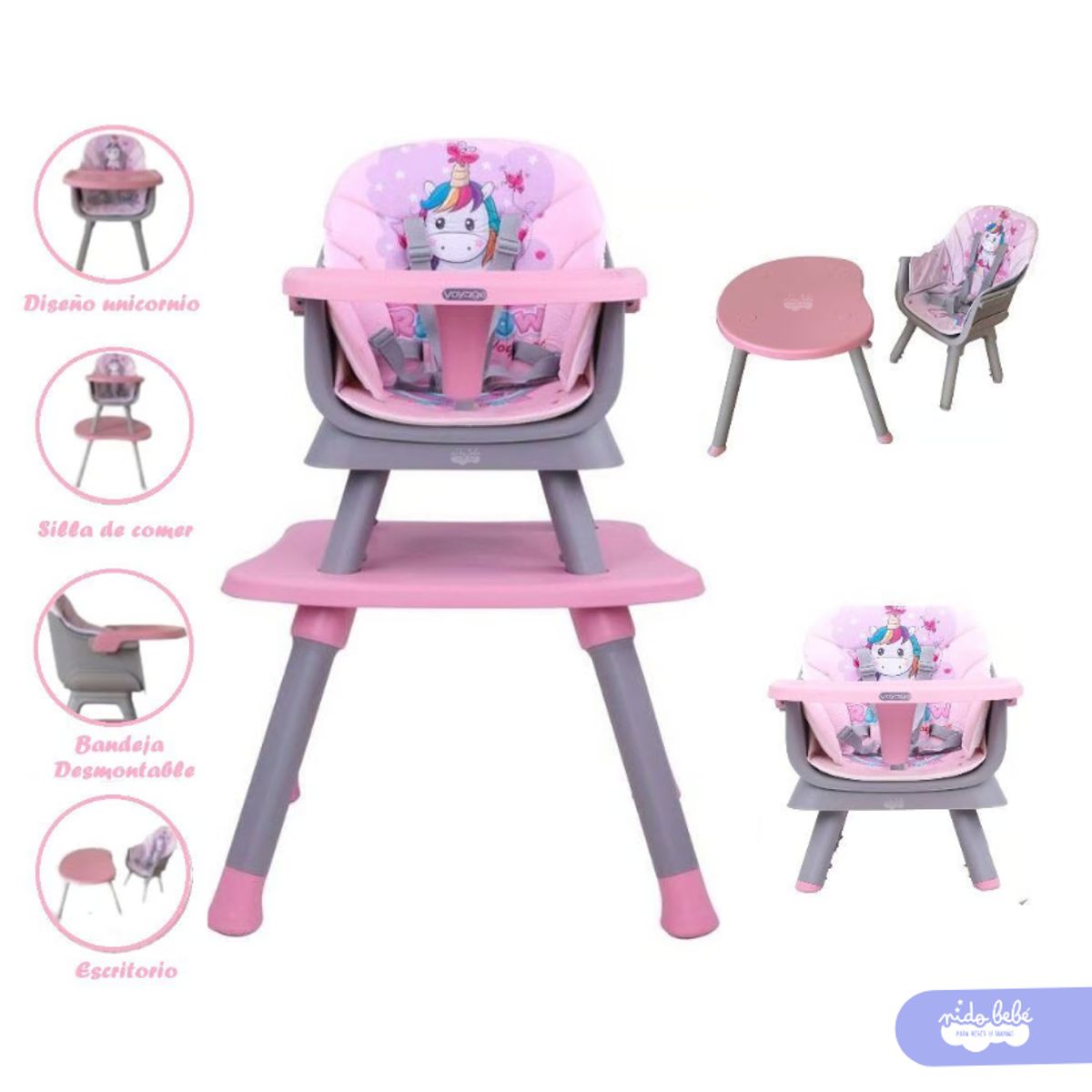 BABY KITS - Silla de comer Bistro de niña