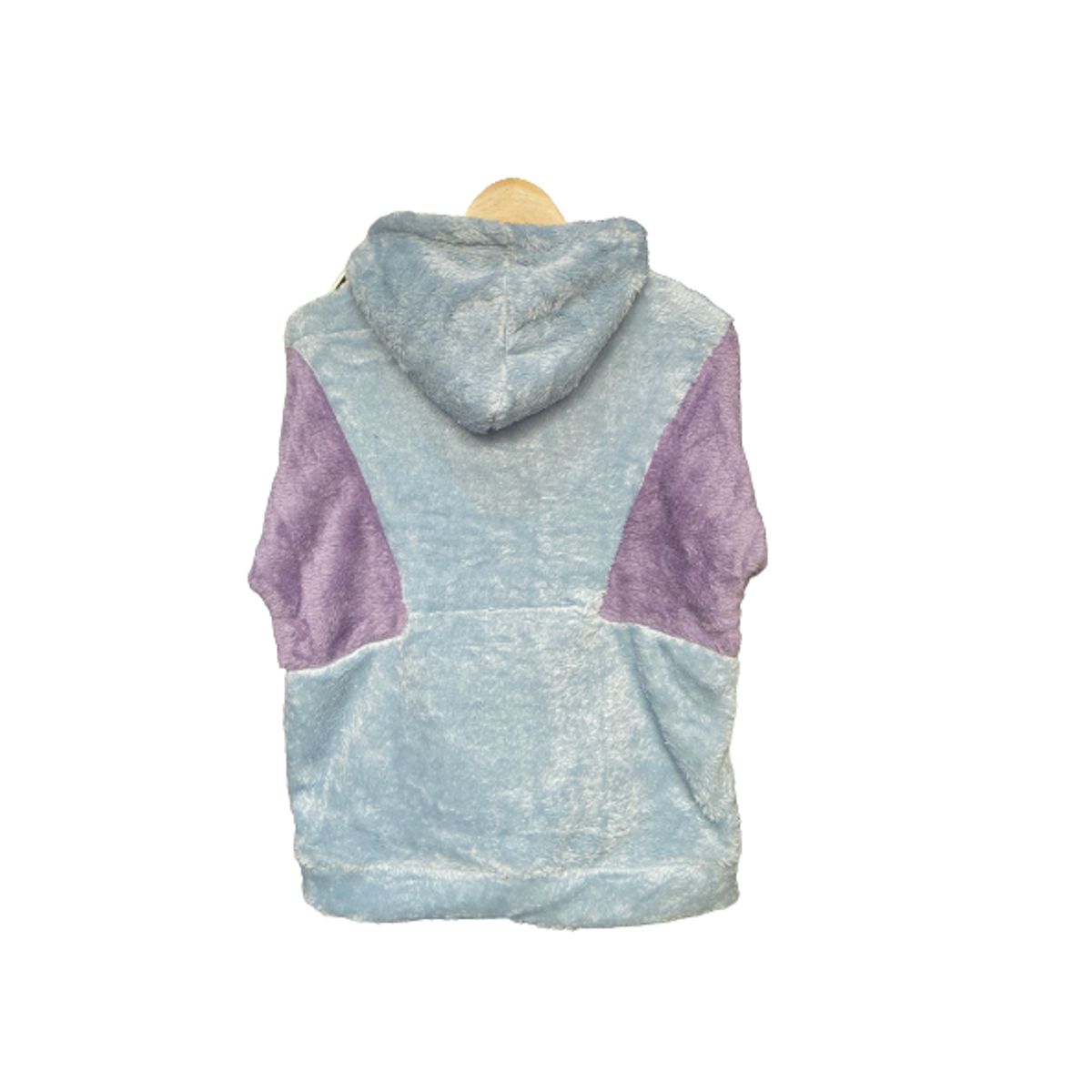 GENERICO - Casaca polar de felpa bicolor muy suave y cómoda para estar abrigada