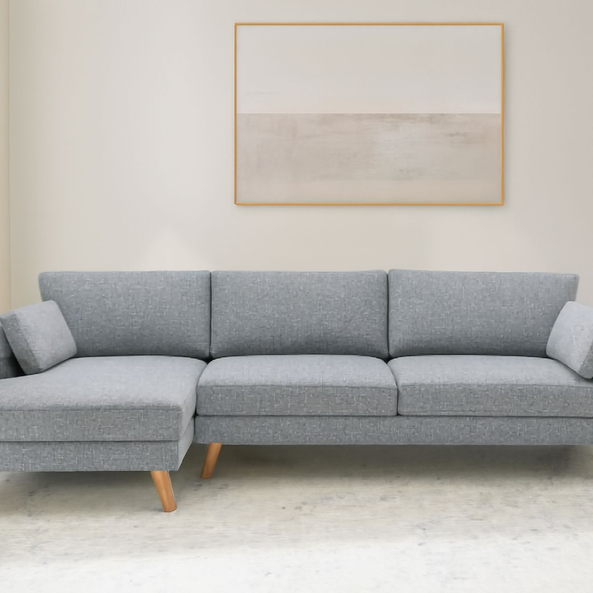 GENERICO - Seccional Izquierdo 4 Cuerpos Flare - Gris Oscuro