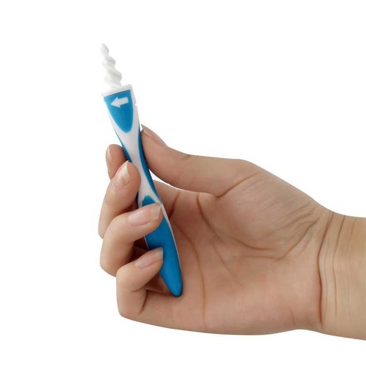 MEGIMPERU - Limpiador de Oído Hisopo Espiral de Silicona