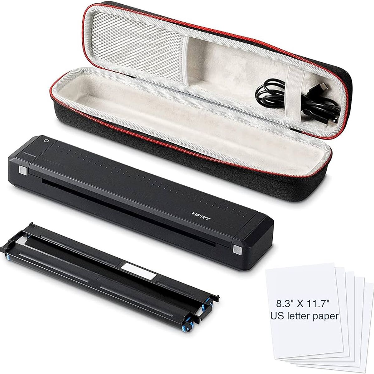 LIONTEC - Estuche para impresora portátil M08F - MT800 - MT800Q negro