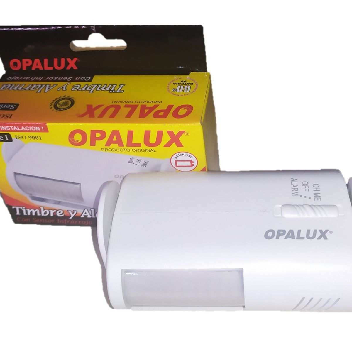 OPALUX - Sensor De Movimiento Con Timbre Y Alarma Opalux St-96